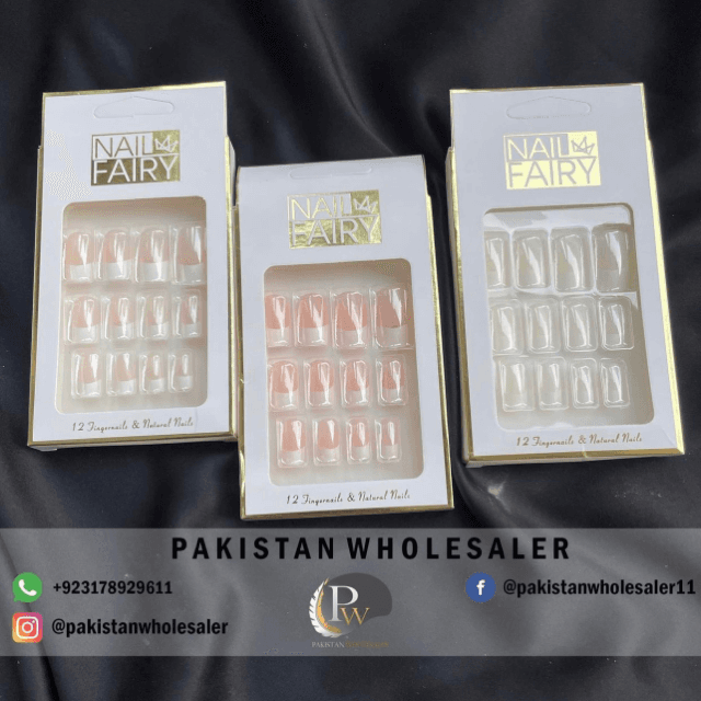Fairy Stick On Nails Pack Of 12