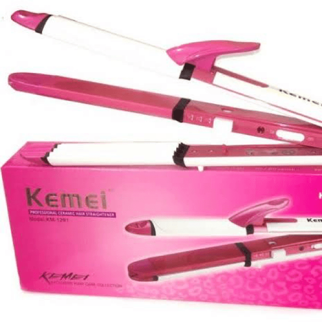 Shinon 3 in 1 Crimper + Straightener + Curler