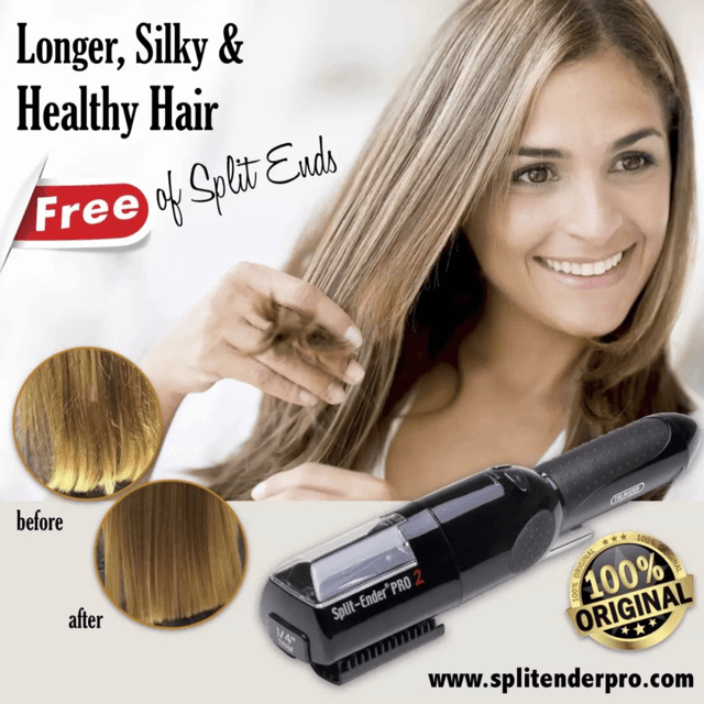 Split-Ender PRO Cordless Split End Hair Trimmer  Black