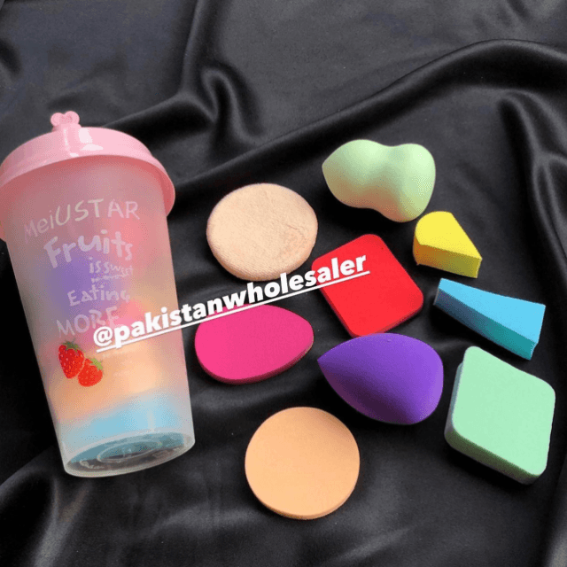 Pack of 9 Glass Beauty Blenders