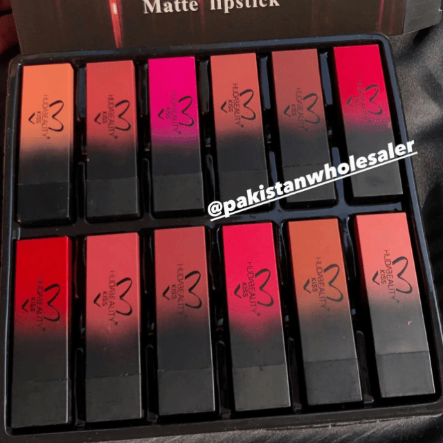 Huda Beauty Pack of 12 Lipsticks