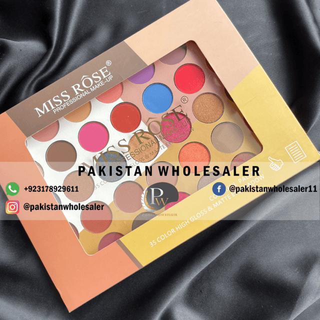 Miss Rose Eyeshadow Palette 35 Colours