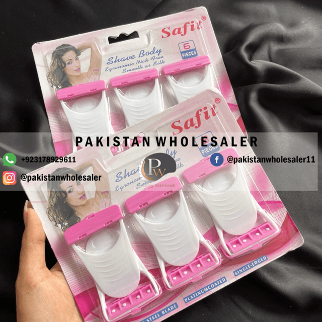 Safit Shave Body Pack of 6 Razors