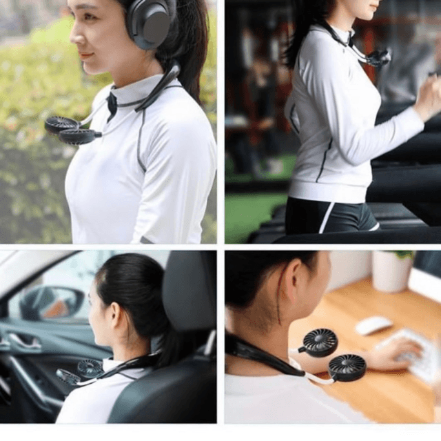 Rechargeable Neck Fan