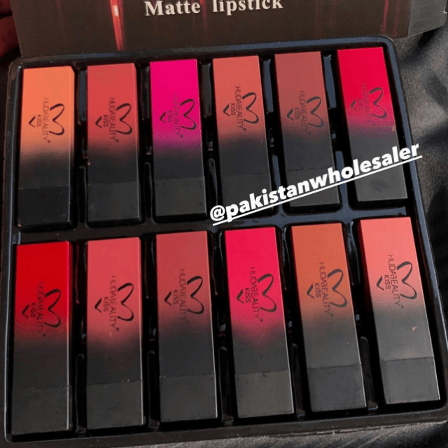 Huda Beauty Pack of 12 Lipsticks