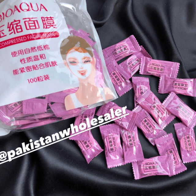Bio Aqua Compressed Facial Masks