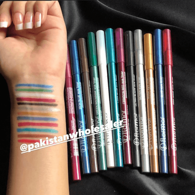 Flormar Pack of 12 Eye Liners