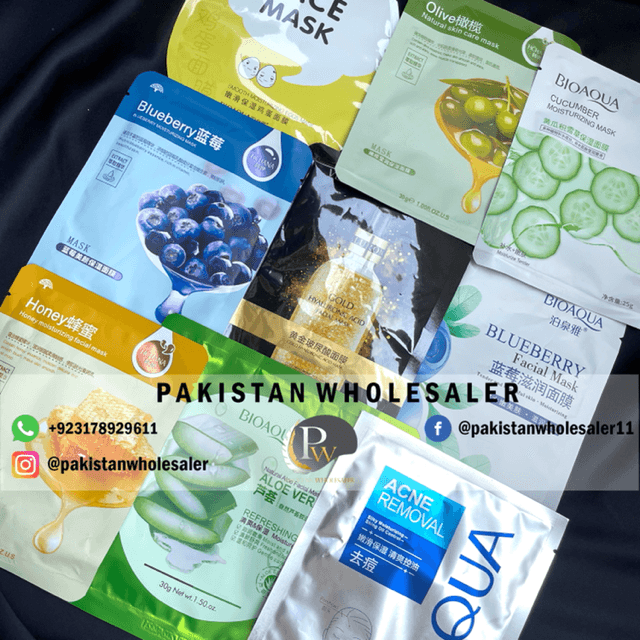 Bio Aqua Face Masks