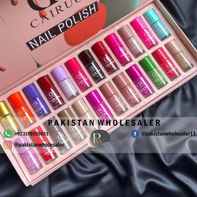CAIRUO Nail Paints (Pack of 24)💝