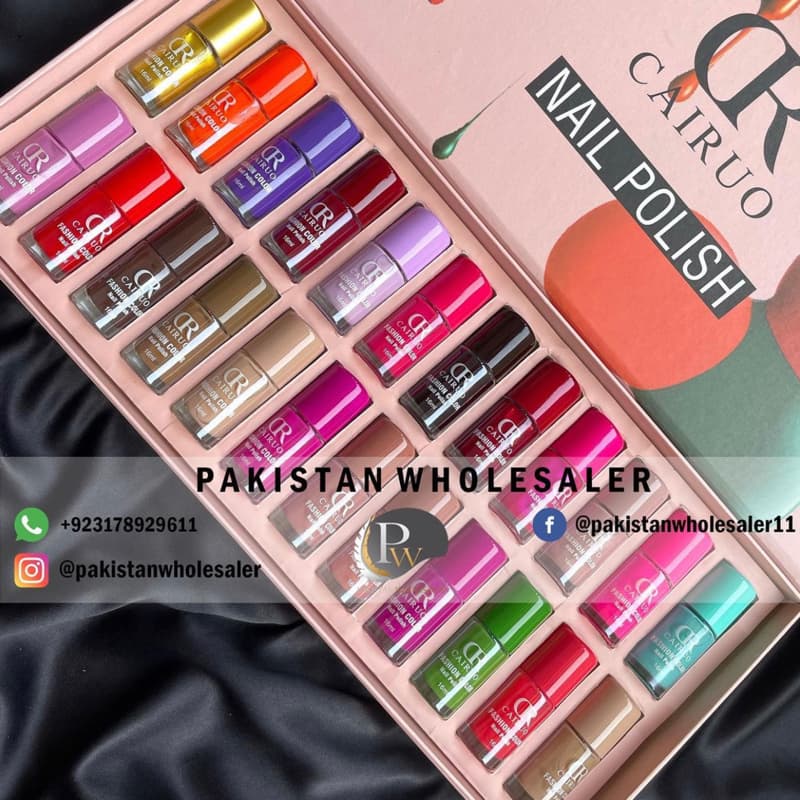 CAIRUO Nail Paints (Pack of 24)💝