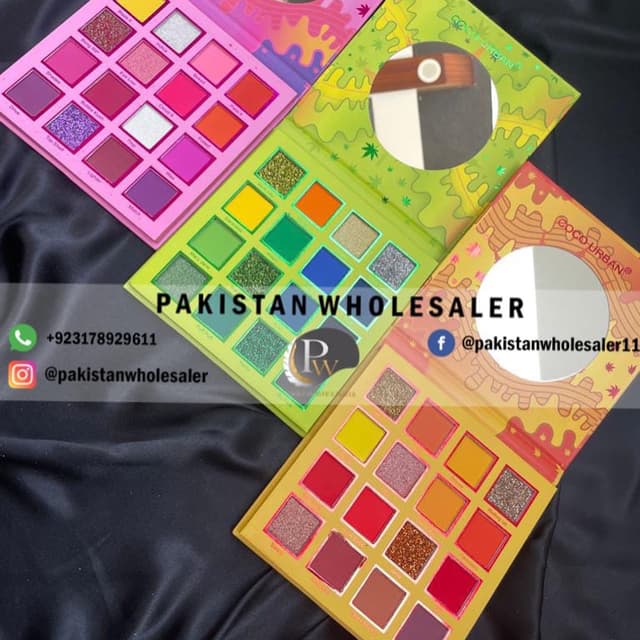 Coco Urban ( Purple Haze , Girl Scout , Orange Pop ) Eyeshadow Palette