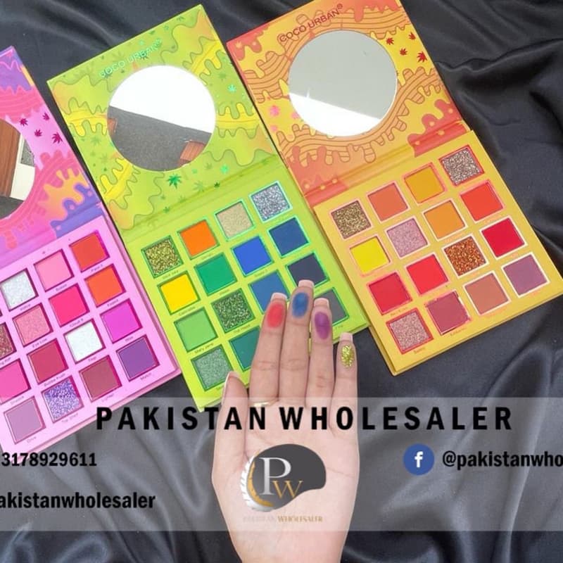 Coco Urban ( Purple Haze , Girl Scout , Orange Pop ) Eyeshadow Palette