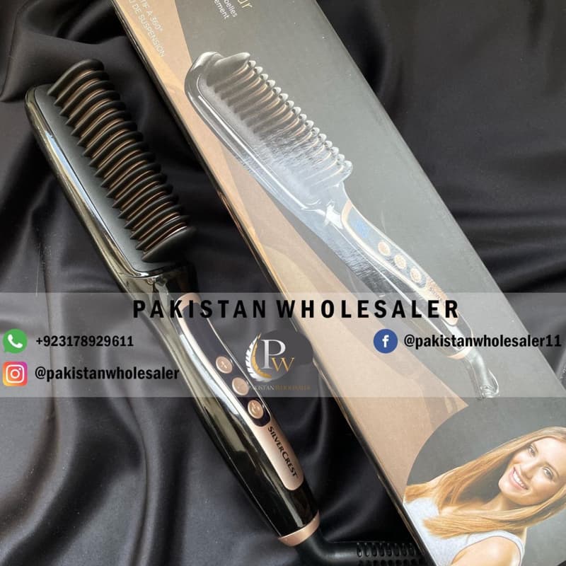 SILVER CREST ORIGINAL BRUSH STRAIGHTENER