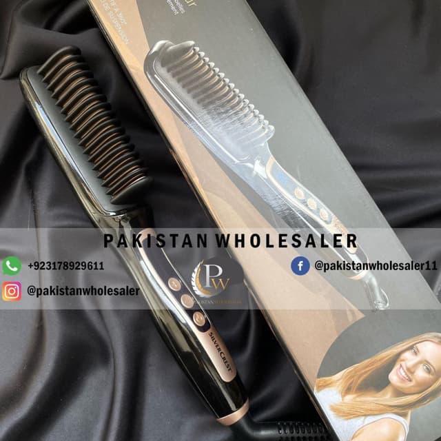 SILVER CREST ORIGINAL BRUSH STRAIGHTENER