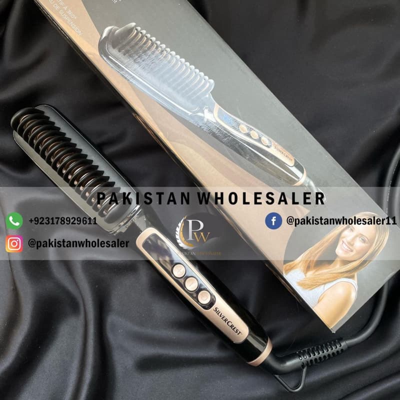 SILVER CREST ORIGINAL BRUSH STRAIGHTENER