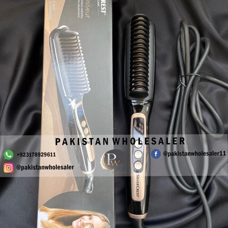SILVER CREST ORIGINAL BRUSH STRAIGHTENER