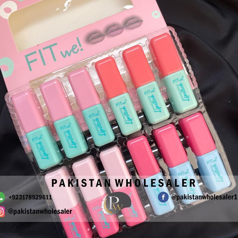 Fit Me Pack of 12 Lipsticks 💗