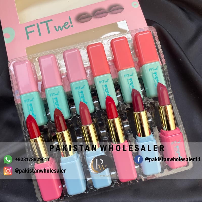 Fit Me Pack of 12 Lipsticks 💗