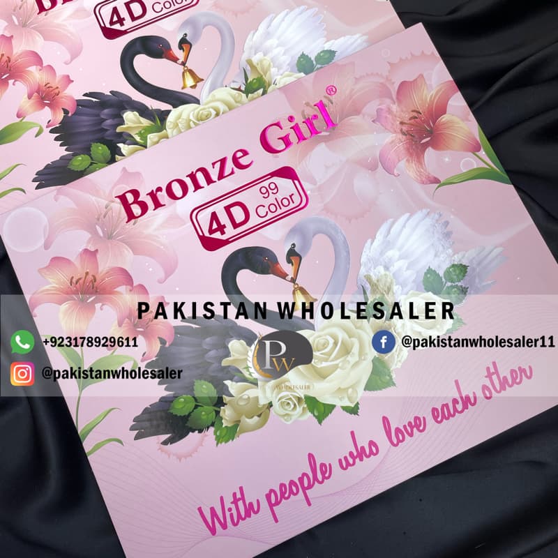 Bronze Girl 4D 99 Colour Palette