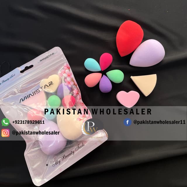 Pack of 9 MINISTAR Beauty Blenders