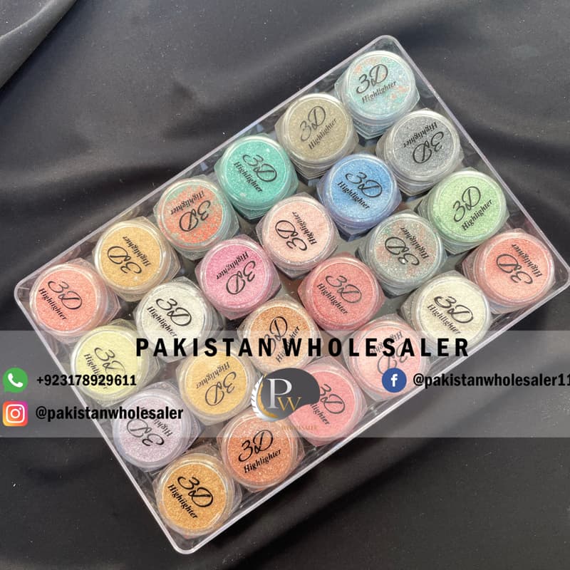Pack of 24 3D Highlighters
