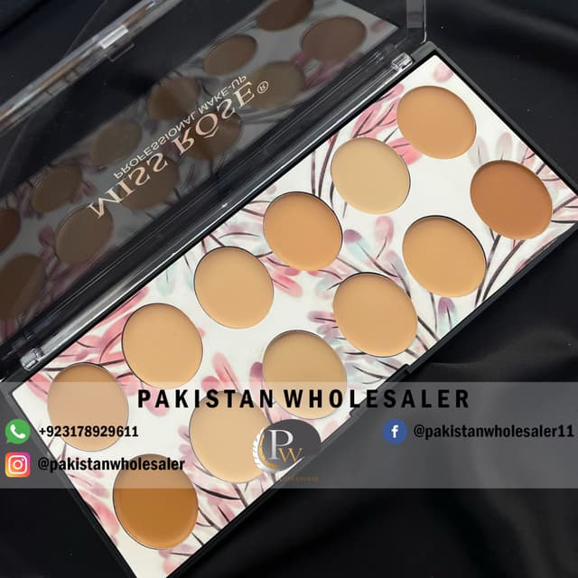 Miss Rose Concealer Palette 12 Colour