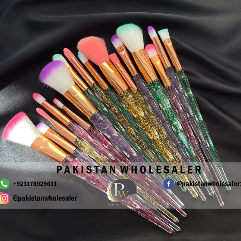 Unicorn  Pack of 4 Beautiful Brushes
