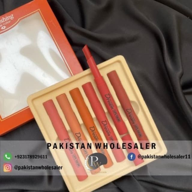 Hang Feng Dream Matte Pack of 6 Lipsticks