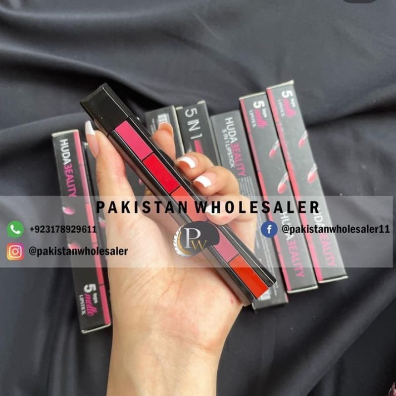 HUDA BEAUTY 5 in 1 LIPSTICKS 