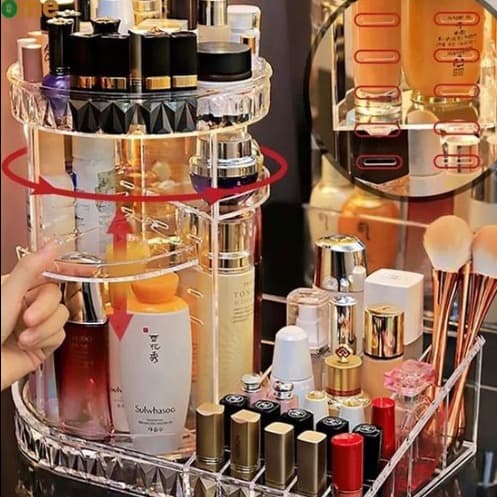360 Cosmetic 2 in 1 Organiser